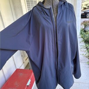 Nike Men's Dark Blue Windbreaker Jacket